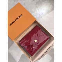 Louis Vuitton LV官网女士短款钱包漆皮Victorine钱夹M62427
