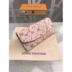 Louis Vuitton LV官网女士长款钱包大溪地豆豆钱夹N60096