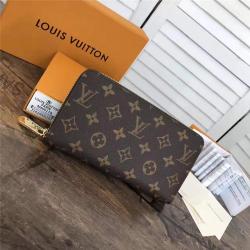 Louis Vuitton LV香港官网男士长款钱包ZIPPY拉链钱夹M60017