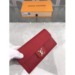Louis Vuitton LV顶级原单女士长款钱包全皮翻盖钱夹M60863