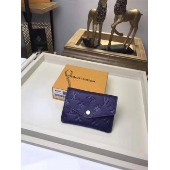 Louis Vuitton LV官网女士短款钱包Monogram Empreinte皮革卡包钥匙包M62017