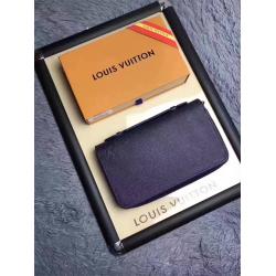 Louis Vuitton LV香港官网男士手拿包十字纹牛皮ZIPPY XL钱夹M42098