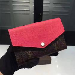 Louis Vuitton LV中文版官网女士中长款钱包PALLAS短款钱夹M56243粉红色