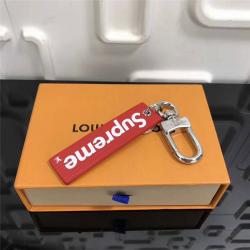 Louis Vuitton LV顶级原单挂饰Supreme联名合作款钥匙扣