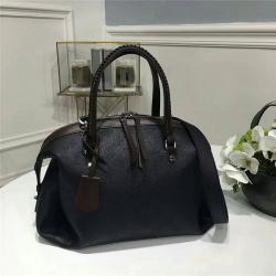 Louis Vuitton LV香港中文版官网女包新款全皮Mahina Asteria手袋M54671黑色