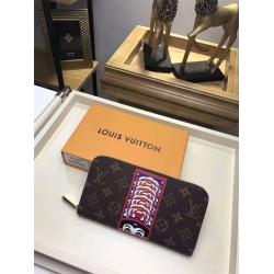 Louis Vuitton LV中文版官网女士长款钱包丝印山本宽斋歌舞伎ZIPPY拉链钱夹M67258