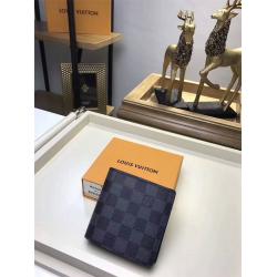Louis Vuitton LV官网男士短款钱包MARCO钱夹M61675/N62664/N61675棋盘黑格