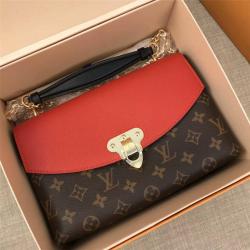 Louis Vuitton LV官网中文版原单女包新款SAINT PLACIDE手袋M43715/M43713/M43714樱桃红