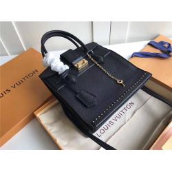 Louis Vuitton LV官网旗舰店女包新款拼色COUR MARLY小号手袋M51654/​M51595黑色