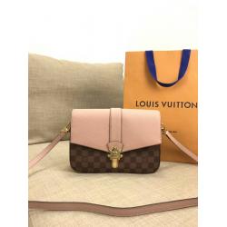 Louis Vuitton LV官网女包CLAPTON PM手袋N44244/N44243/N44242粉色