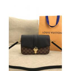 Louis Vuitton LV官网女包CLAPTON PM手袋N44244/N44243/N44242黑色