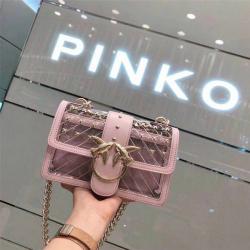 PINKO/品高美国官网女包PLASTIC透明PVC材质迷你LOVE手袋