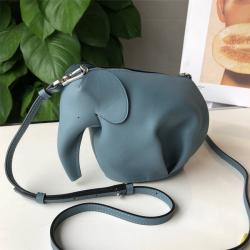 LOEWE罗意威官网正品代购新款动物系列Elephant MINI斜挎包