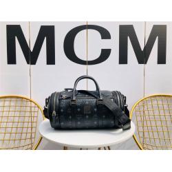 MCM韩国官网代购男女通用包包新款Visetos印花旅行袋