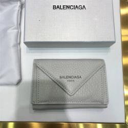 Balenciaga/巴黎世家官网代购男士短款钱包新款PAPIER钱夹