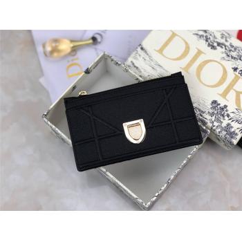 Dior迪奥什么意思女士短款钱包Diorrama盾牌零钱包卡包