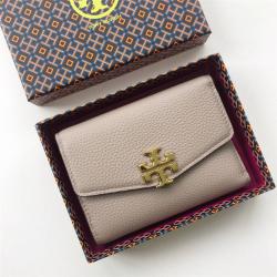 tory burch/托里伯奇美国官网TB代购新款Kira三折中长款钱包