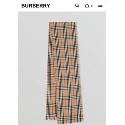 Burberry/巴宝莉中文官网披肩Vintage 格纹轻盈羊绒围巾80217421