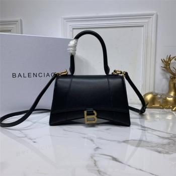 Balenciaga巴黎世家官网包包box牛皮Hourglass小号沙漏包