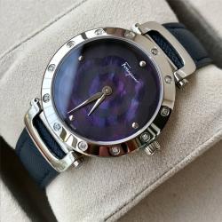 菲拉格慕代购正品Ferragamo STYLE系列镶钻女士石英手表