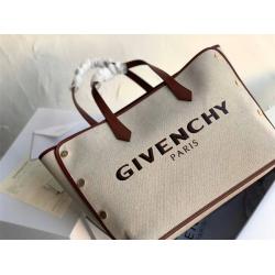 Givenchy/纪梵希官网女包中号GIVENCHY帆布BOND购物袋