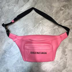 Balenciaga巴黎世家包包新款印花logo品牌标识的日常腰包胸包