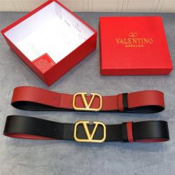 Valentino/华伦天奴中文官网女士皮带GARAVANI VLOGO 小牛皮腰带 (宽40 mm）