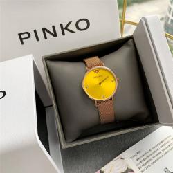 PINKO品高中国专柜官网正品女士手表新款EDULIS镶嵌水晶石英腕表