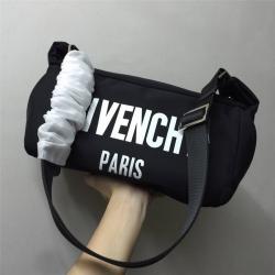 Givenchy中文官网纪梵希新款字母印花徽标尼龙织物斜挎包胸包