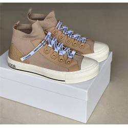 迪奥欧洲官网正品新款女鞋WALK'N'DIOR 运动鞋帆布鞋袜子鞋KCK231