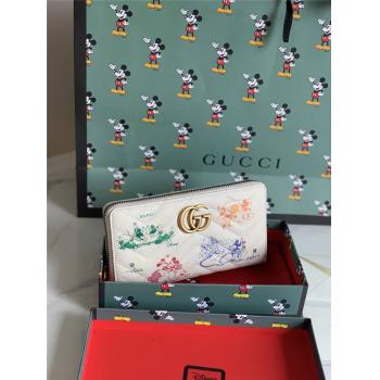 GUCCI中国古驰长款Disney x Gucci GG Marmont系列全拉链式钱包616765