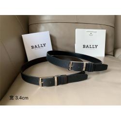 BALLY/巴利中国官网男士皮带新款水波纹牛皮Shiff 正装商务腰带