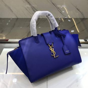 ysl英国官网包包圣罗兰BABY CABAS MONOGRAM小号蝙蝠包耳朵包436834