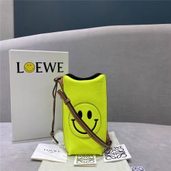 LOEWE罗意威中国官网Smiley 联名系列笑脸Gate Pocket手机包