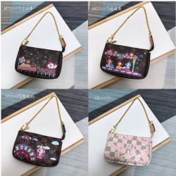 lv真假怎么辨别丝印Mini Pochette Accessoires手袋N60051/M58009