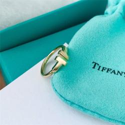 蒂芙尼官网价格黄金Tiffany T 系列 线圈戒指