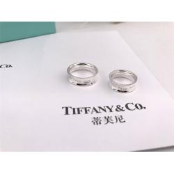蒂芙尼戒指图片Tiffany 1837 TM系列中号面宽戒指