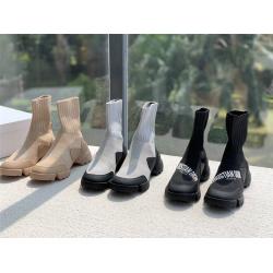dior上海专卖店迪奥新款女靴科技面料D-CONNECT袜子靴短靴