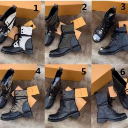 LV女靴METROPOLIS RANGER 平底靴1A8G0E/1A64VO/1A7WI2