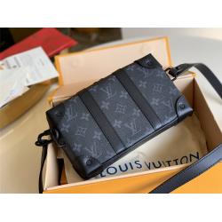 LV奢侈品论坛男士SOFT TRUNK WALLET 手袋盒子包M45671