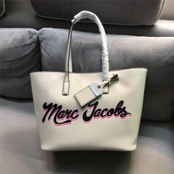 Marc Jacobs/MJ包包官网代购新款印花十字纹牛皮购物袋