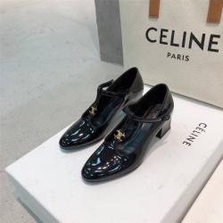 Celine/赛琳官网女鞋皮鞋BABIES漆皮丁字高跟鞋33389300