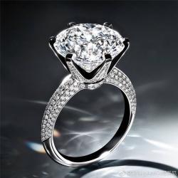 蒂芙尼Tiffany中文官网女士经典钻石结婚戒指