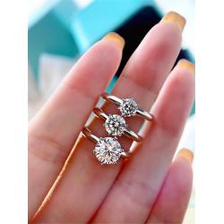 蒂芙尼价格Tiffany女士经典钻石结婚戒指六爪钻戒