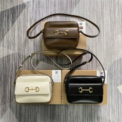 古奇官方旗舰店Gucci 马衔扣1955系列小号肩背包645454