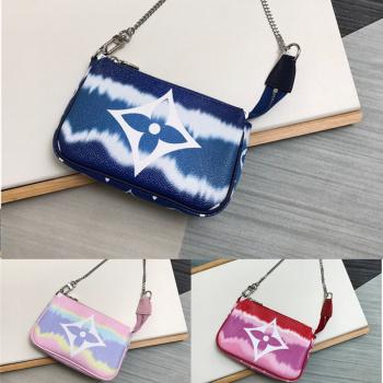 lv新款包ESCALE POCHETTE ACCESSOIRES 迷你手拿包M69269