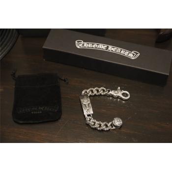 Chrome hearts CH日本克罗心官网勾扣宝剑全花手链H027