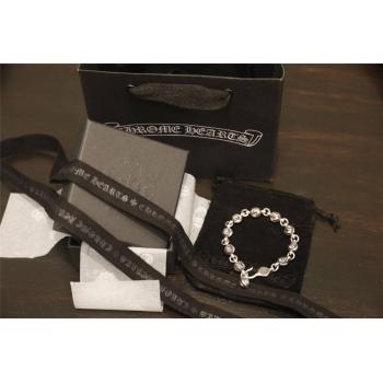 Chrome hearts CH克罗心图案鹰爪圆珠手链H053