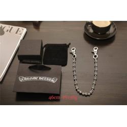 Chrome hearts CH克罗心官网双勾扣龙头圆珠裤链包链腰链L030