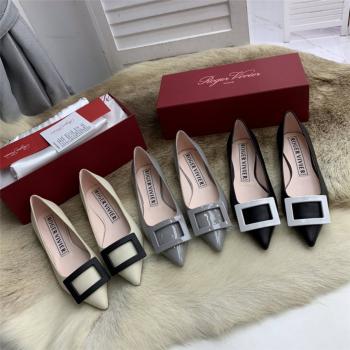 Roger Vivier RV香港官网女鞋新款Gommettine芭蕾舞鞋